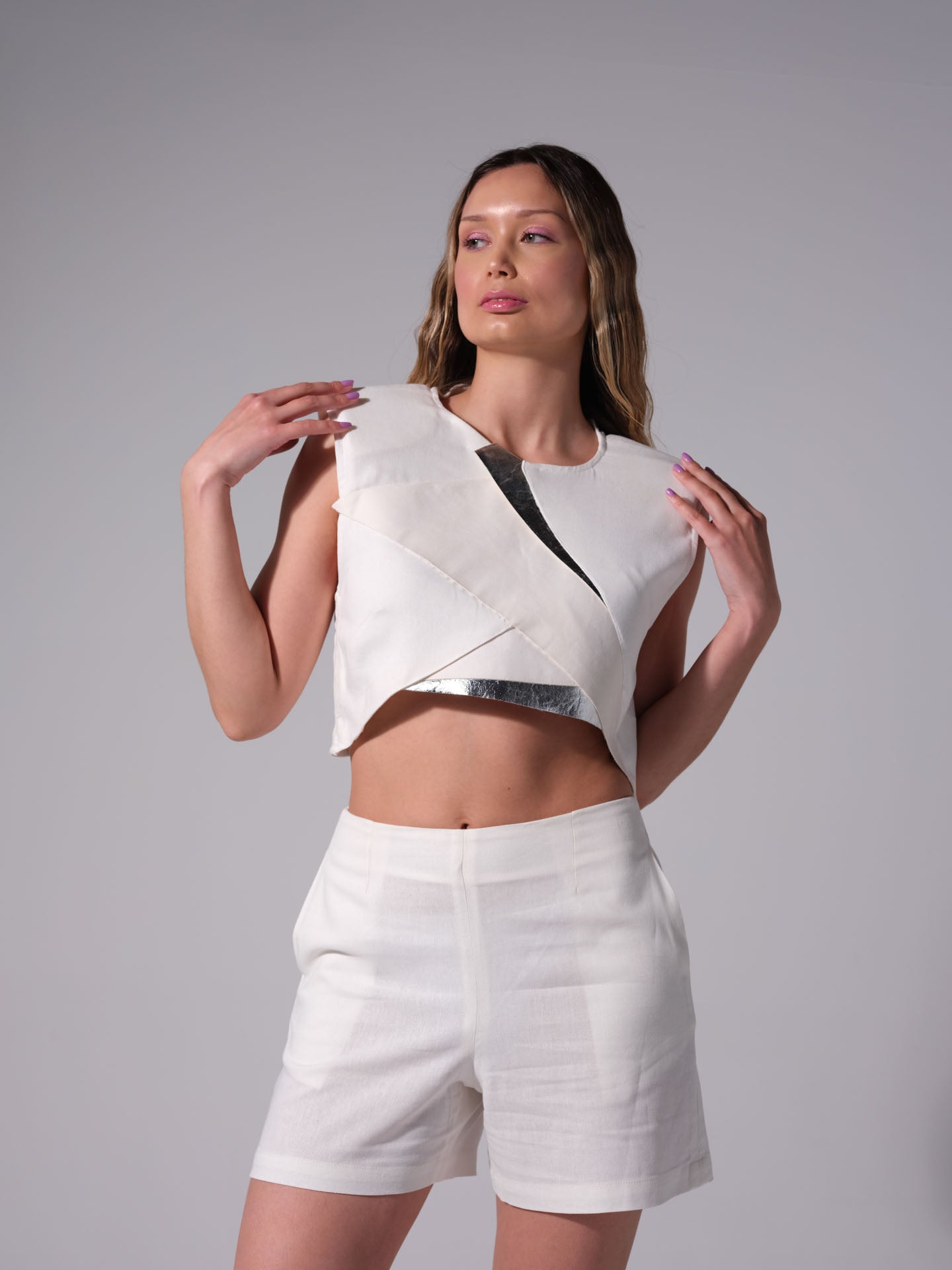 Linen set - Astralis White